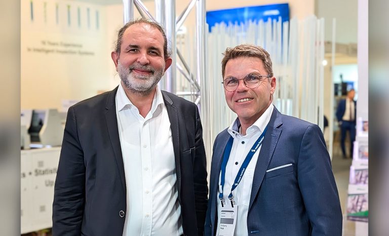 Besuch auf der Techtextil in Frankfurt am Main.